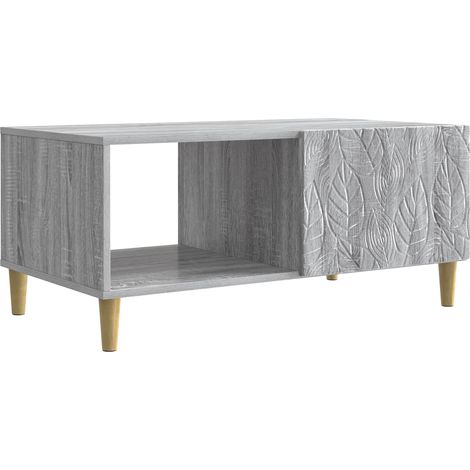 Couchtisch Grau Sonoma 90 x 50 x 40 cm Holzwerkstoff vidaXL