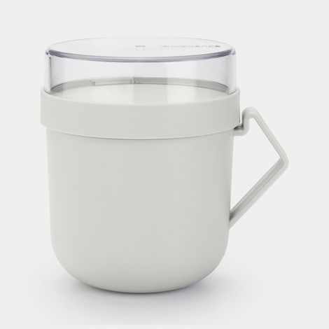 Brabantia Make & Take tazza da zuppa 0,6 L grigio chiaro (1/5)