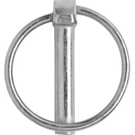 Perno a clip in filo d'acciaio zincato diametro 8mm, 1 pezzo