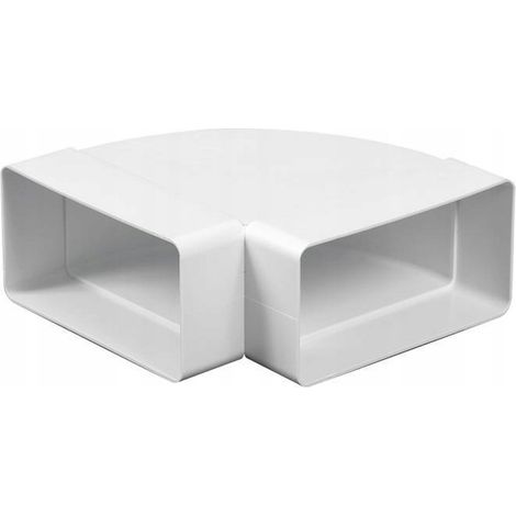 Conector ventilación awenta kp75-24 ángulo 90 grados 75x150 mm