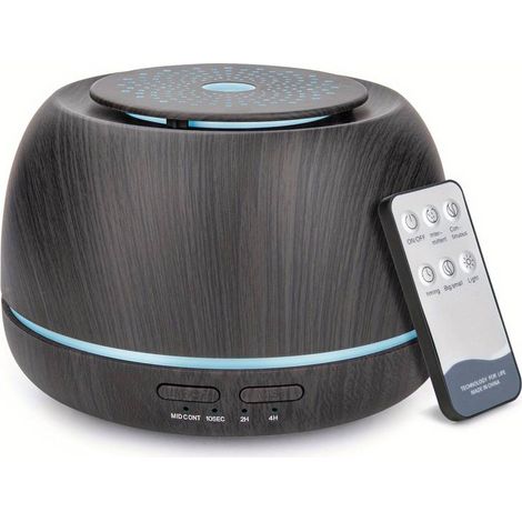 300-ml-Luftbefeuchter mit Holzmaserung, Kaltvernebelung, USB-Anschluss, Auto-Aromalampe mit Ultraschallvernebelung (1/5)