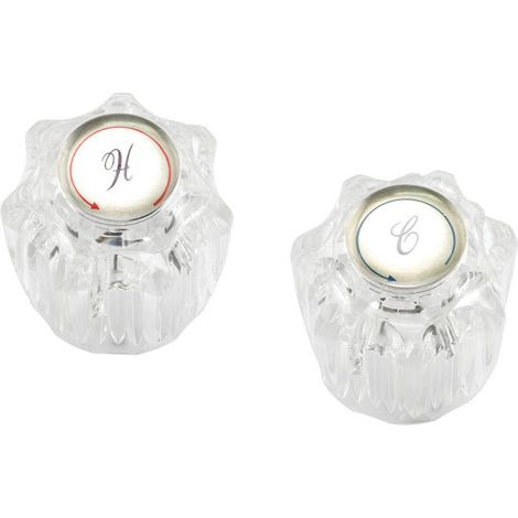 Bardusch-Kit de réparation complet pour robinetterie, transparent, pour robinets à double poignée Delta/Delux (1/5)