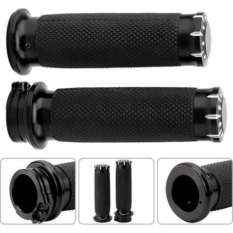 25 mm Motorrad-Lenkergriffe – Paar rutschfeste Lenkergriffe, universelle ergonomische Griffe, kompatibel mit 7/8-Zoll-Lenkern, Fahrkomfort. (1/5)