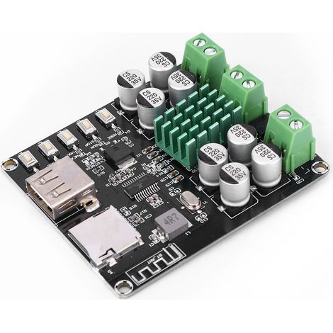 Carte d'amplification audio stéréo numérique Bluetooth double canal VHM-302 TPA3116D2 2x50W (1/5)