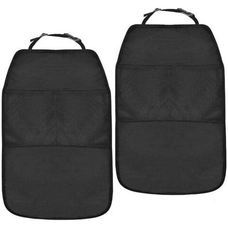 Protection Siege Voiture Enfant, 2 Pièce Protege Siege Voiture Arrière, Dossier Housse Protections Sièges pour Sièges Auto Avant, Impermeable Protège Contre Les Rayures l’humiditéet Saleté (1/4)