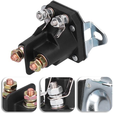Universeller 12V-Dreipol-Anlassermagnetschalter für MTD-Magnetrelais 109946 146154 1753539 AM138497 (1/5)