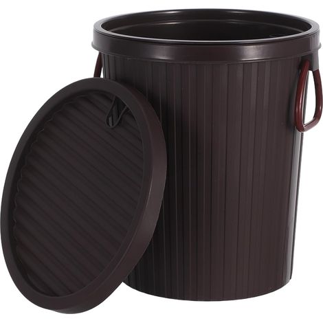 moderne en plastique de 8 litres avec couvercle idéale pour (1/5)