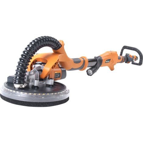 Evolution – Ponceuse girafe télescopique 710W – Vitesse variable 1000-3000 tr/min – Tube télescopique jusqu'à 1,8m – Système de dépoussiérage intégré (1/6)