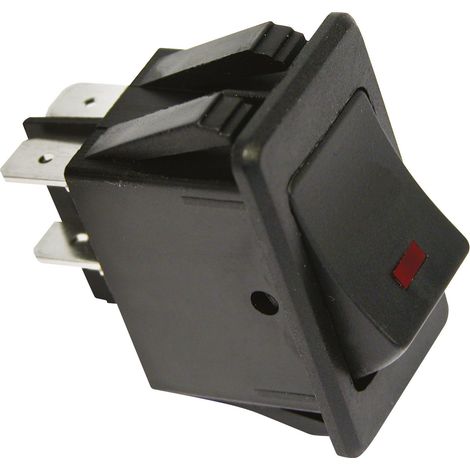Interrupteur Led Rouge 12V 35A