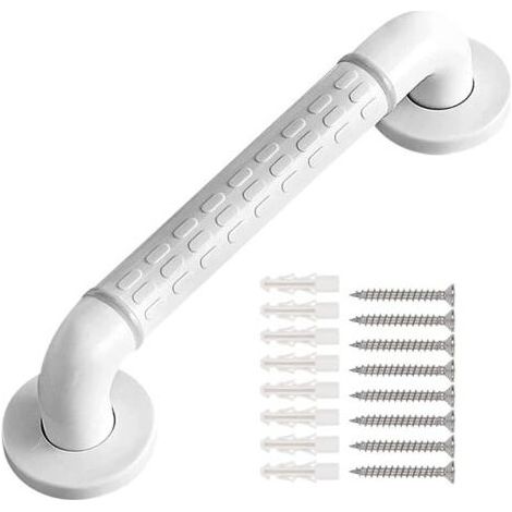 LaBlanc – 30 cm Sicherheits-Haltegriff, Duschgriff aus Edelstahl, Sicherheitsstange, Haltegriff für Kinder, Schwangere und Senioren (1/5)