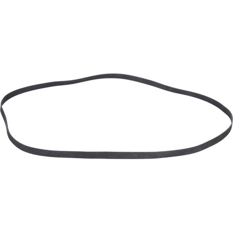 Courroie en caoutchouc noir pour platine vinyle, élastique et durable, adaptée aux tourne-disques (270 mm) (1/5)
