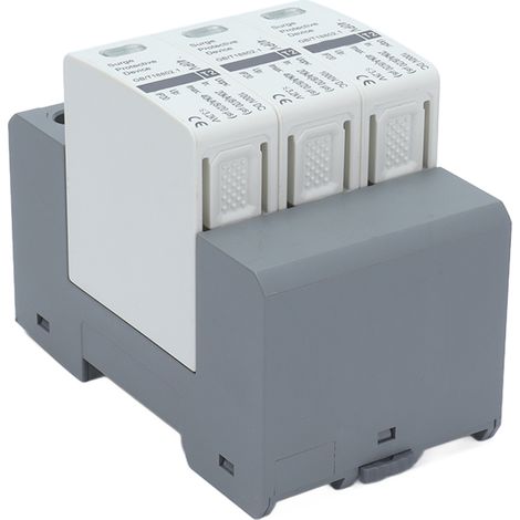 Parafoudre DC 1000V 20-40KA, Protection Surtension pour Systèmes Solaires Photovoltaïques (1/5)