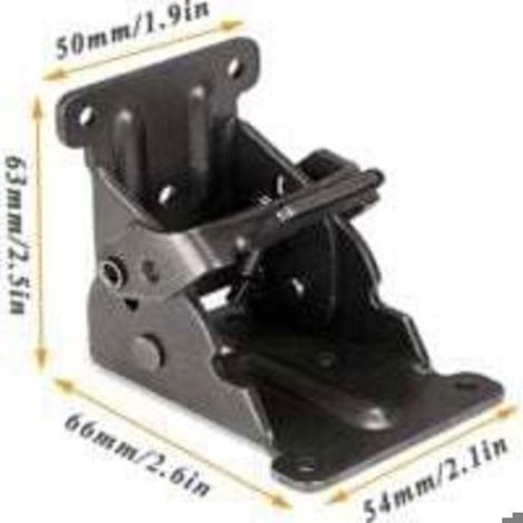 Pieds De Table - Extensibles Pliables Verrouillables - Pour Tables Plantes Et Meubles Mobiles - Lot De 2 (1/4)