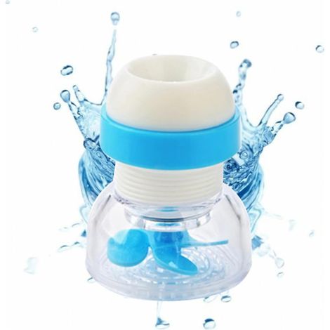ZHIJIA PREMIUM rallonge robinet bleu rotatif anti-éclaboussures filtre eau adaptable cuisine salle de bain extension tuyau (1/5)