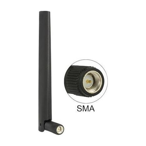 Delock  ZigBee Multi Antenne 88968 Antenna ad asta WLAN 4.3 dB 2.4 GHz