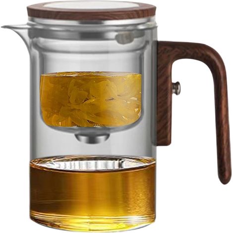 Infuseur à thé, verre, pour théière, pour feuilles de thé en vrac (1/5)