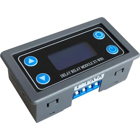 Relais temporisé programmable numérique à LED 6-30 V CC, avec (1/5)