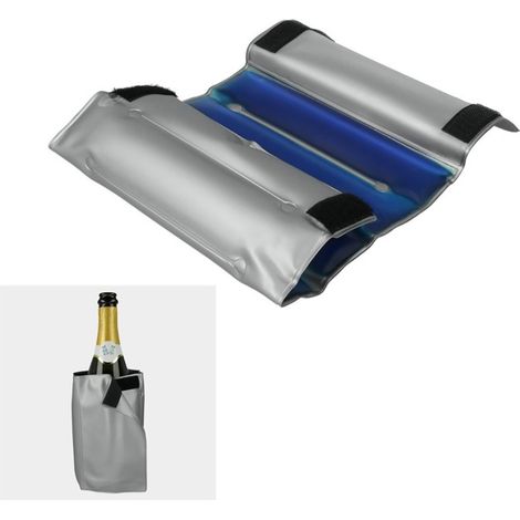 menaje metaltex enfriador botellas adaptable cool+velcro 257288 (1/5)