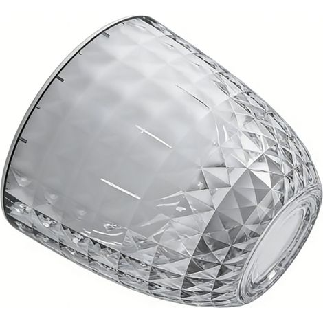 Pot de plantes à arrosage automatique, 2 pièces, 6.3 pouces, jardinière en plastique transparent, Pots de fleurs décoratifs pour jardin intérieur et extérieur, grand (1/5)