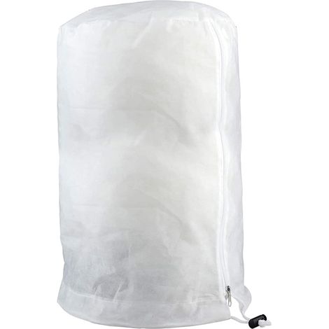 Voile D'hivernage Plante 200×240cm Blanc, Housse de Protection pour Plantes, Housse D'hivernage Arbre, Voile Hivernage avec Tirette, Jardin Vegetaux Sac Hiver (1/5)