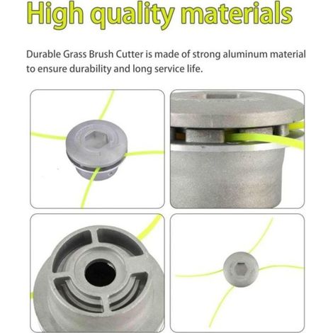 Tete Debroussailleuse - Aluminium - 72 x 44 5 Mm - Universelle - 4 Fils - 1 Unite (1/5)