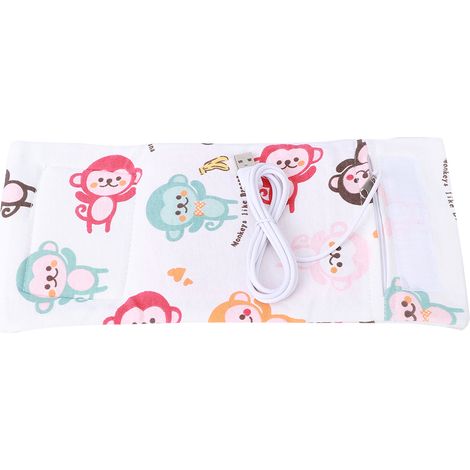Biberon chauffant portable USB à température constante pour bébé, voyage et maison, singe (1/5)