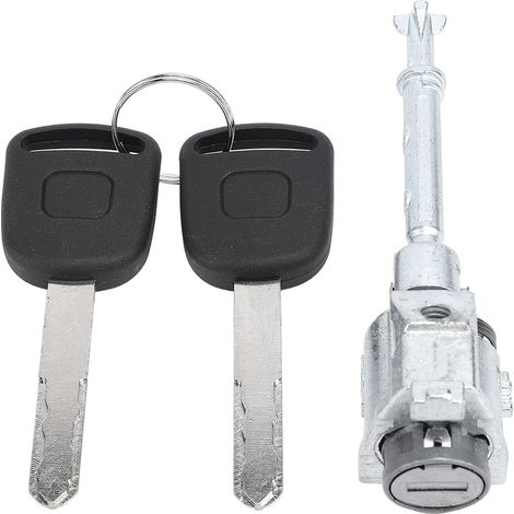 Ortviai Cylindre de Serrure Avant pour Honda Accord 2013–2017 – Référence 72185T2AA01, avec 2 clés, ABS et métal