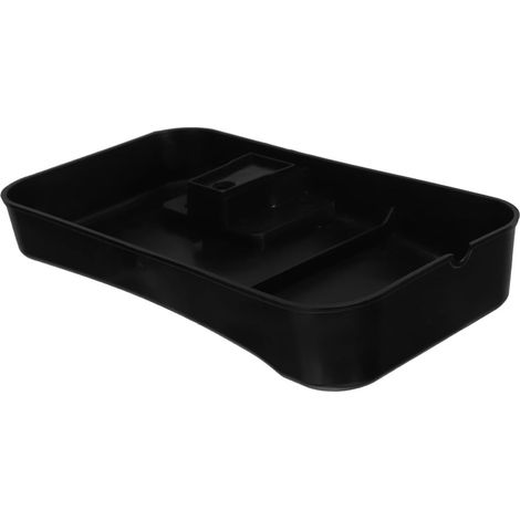 Plateau D'évaporation en Plastique Noir pour Compresseur de Réfrigérateur et Congélateur, Accessoires de Réfrigération Faciles à Retirer pour Maintenance Hygiénique (1/5)