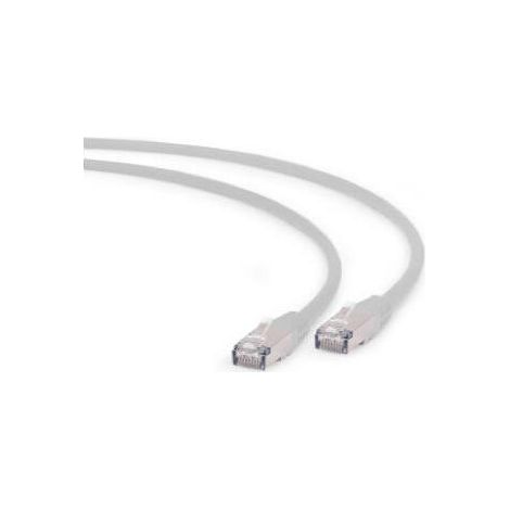 CABLE RED GEMBIRD FTP CAT6A LSZH 0,25M GRIS (1/4)