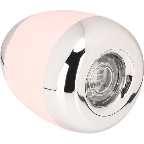 Appareil de massage magnétique portable pour le visage et les yeux, raffermissant et liftant, avec LED rouge et vibrations. (1/5)
