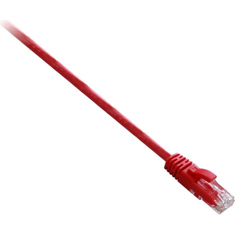 CABLE RJ45 CAT6 STP ROUGE 2M  100 PERCENT CUIVRE BLINDE