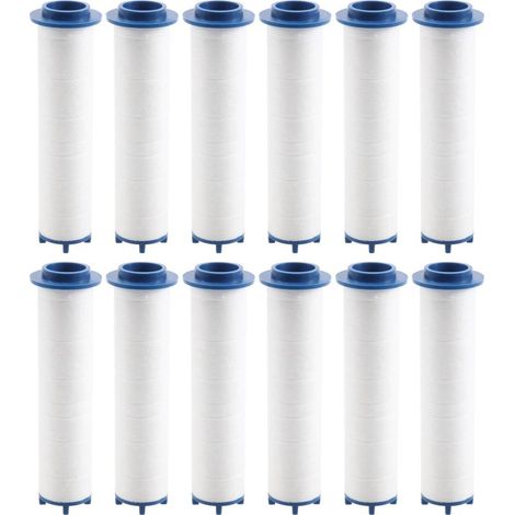 12-teiliges Set Turbo-Ventilator-Duschkopffilter - Für den Hauptpropeller (1/5)