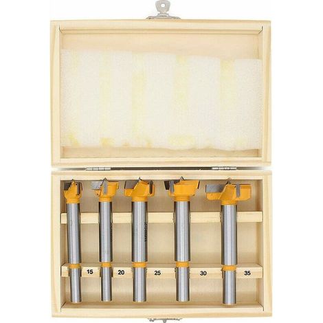 Trapani da legno puntati 15-35 mm per porte e cassetti, foratura precisa e pulita. (1/3)