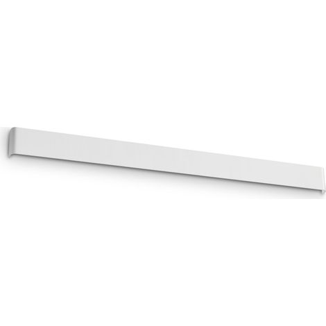 Ideal Lux Applique moderna Delta 8 luci G9 bianca alluminio