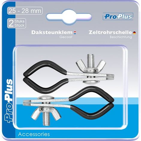 Morsetto per tentacolo rivestimento 25 28mm 2 pezzi in blister (1/5)