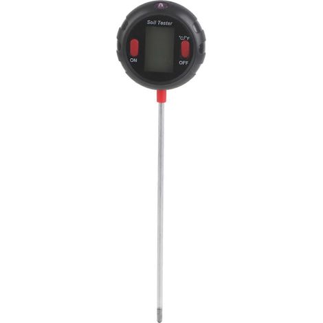 5-in-1 Bodenmessgerät: Feuchtigkeitsmesser, digitaler pH-Wert-Tester für Sonnenlicht, Pflanzenfeuchtigkeitsmesser, Thermometer