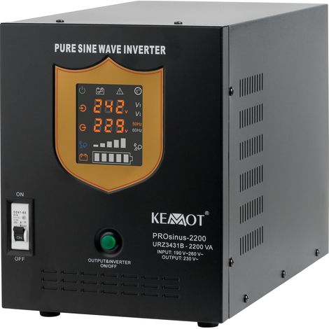Onduleur Kemot PROsinus 2200 12V/230V 2200VA/1600W (1/5)