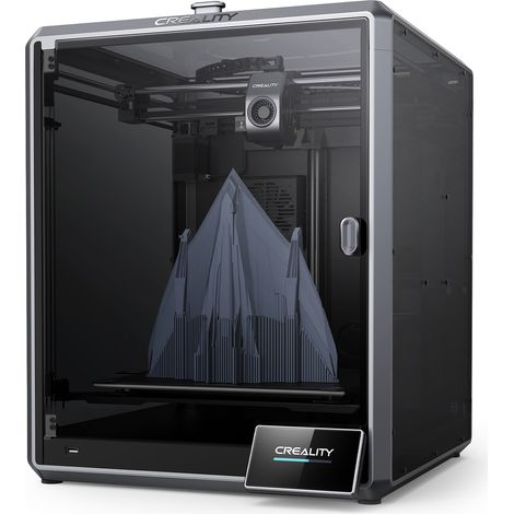 Creality K1 Max FDM CoreXY 3D-Drucker mit großem Bauvolumen von 300 x 300 x 300 mm, Druckgeschwindigkeit von 600 mm/s, Flow Hotend, integrierter LiDAR- und KI-Kamera, intelligentem G-Sensor und freihä (1/5)