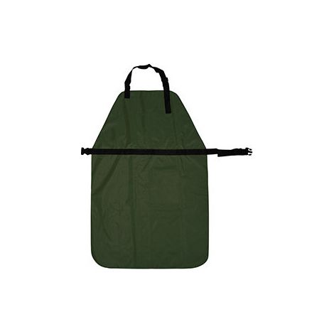 grembiule da giardinaggio verde scuro con tasca sul petto. 420d Oxford. Lunghezza: 108cm - Larghezza: 70cm.
