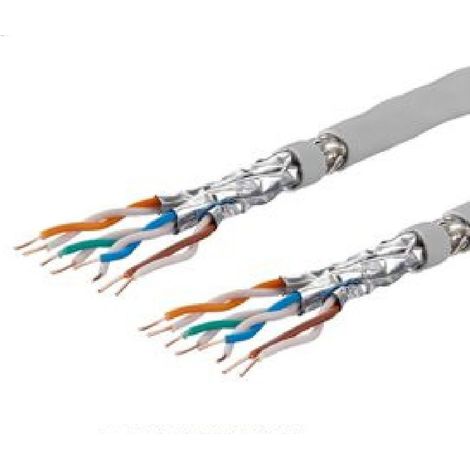 MaxTech - Matassa 200 Mt Metri Cavo Di Rete Cat 7 Lan Ethernet Maxtech Cat7-lan200m - (1/2)