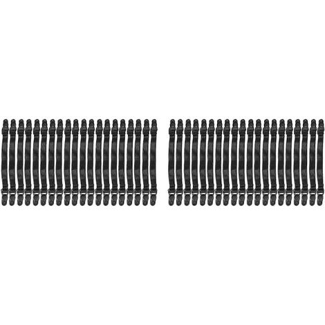 40 Stück verstellbarer Gesichtsmasken-Verlängerungsgurt, Haken, Maskenhalter, Maskenschnalle, Ohrschutzmasken-Lanyard (1/5)