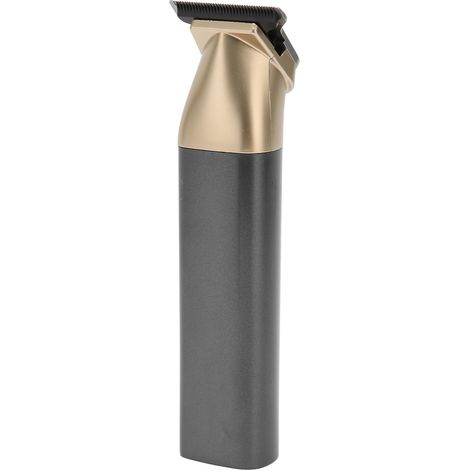 Tondeuse à cheveux électrique professionnelle à lame en T, rechargeable par USB, batterie 1500 mAh, faible vibration et faible niveau sonore. (1/5)
