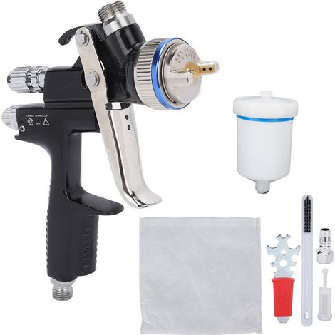 Pistolet de peinture filetage mâle G1/4, à haute atomisation professionnelle pour voitures, industrie et menuiserie (1/5)