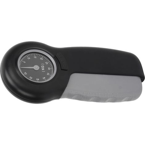 Testeur de force de préhension, dynamomètre, mesure ergonomique, gris foncé (1/5)