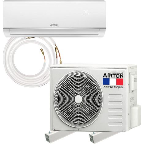 Pack Climatiseur reversible AIRTON - Prêt à poser - 2100W - Readyclim 4M - Support Sol (1/5)