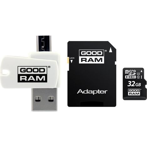 Carte mémoire Goodram M1A4-0320R12 32 Go MicroSDHC Classe 10 UHS-I (1/2)
