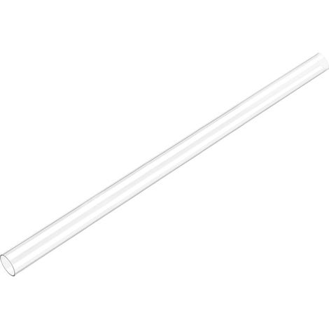 Zufuhrkarte: Starres, transparentes Rohr, 22 mm (7/8") Innendurchmesser x 25 (63/64"), 61 cm lang (1/5)