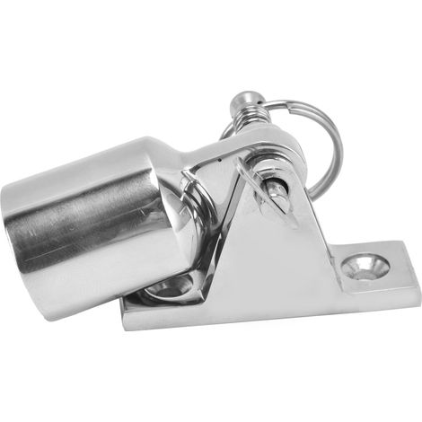 Accessoires de fixation pour bimini, charnière de pont en acier inoxydable 316, œillet de fixation, embout de tuyau, visserie 22 mm
