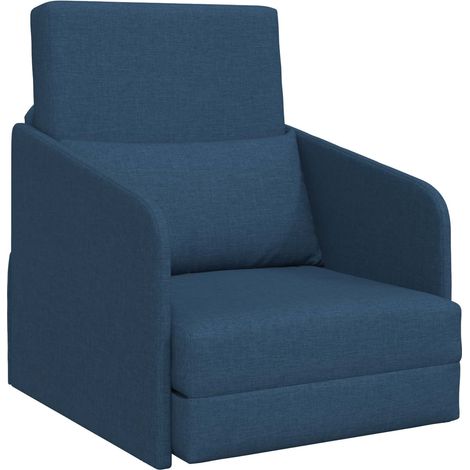 Maison Exclusive - Schlafsofa Blau 65 x 80 x 83 cm Stoff