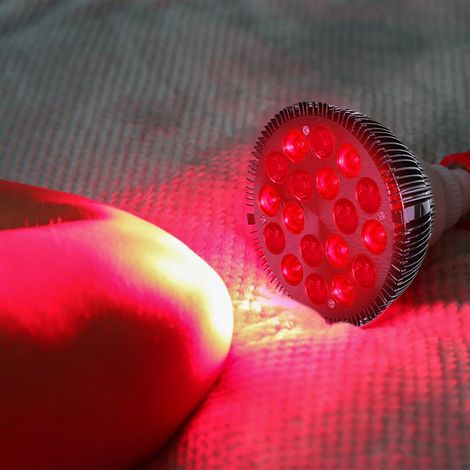 Lampe à lumière rouge 54W, lampe de luminothérapie LED rouge 660 nm et 850 nm, LED infrarouges proches (1/5)